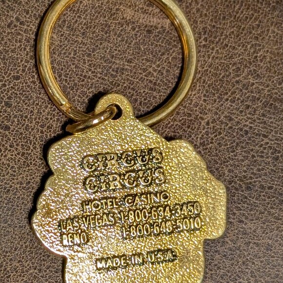 🤡 Vintage Circus Circus Clown Keychain – Las Vegas Promo - Picture 2 of 3